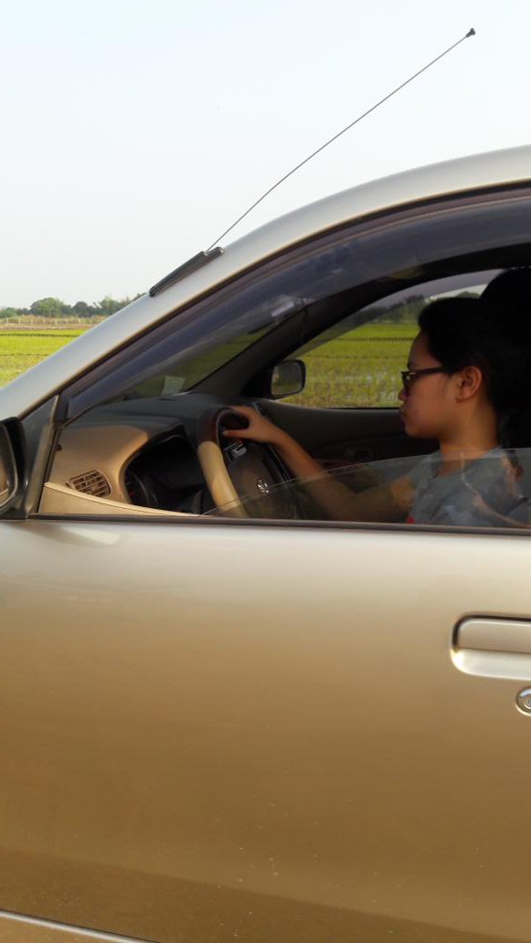 mongdkermit's tweet photo. Her first time on wheels. Never thought she's nerve tough. Proud of you anak! https://t.co/c0ajUOg1xG
