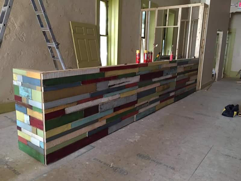 El Flamboyan  en proceso