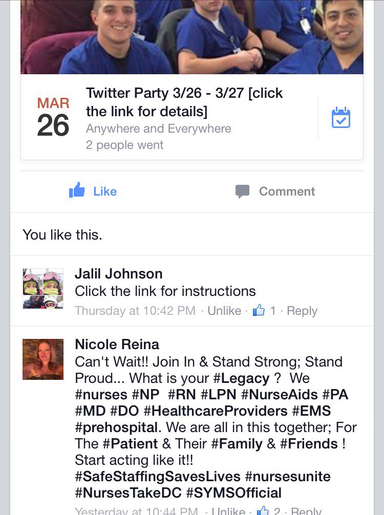 Whatsyourcause's tweet image. Join in! @twitter  Party 3/26/16 @twittwemedia @JalilJohnson78 @nursestakedc @SMYSOfficial #nurse #nursesunite #np