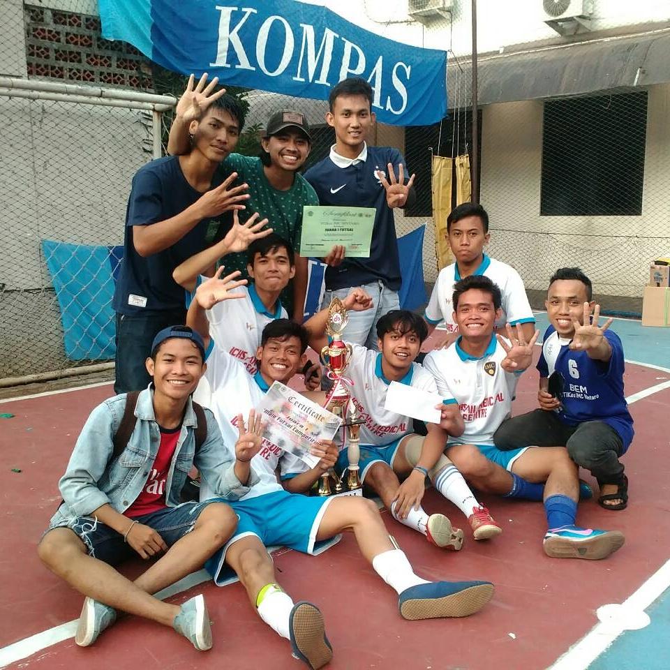 Tim Futsal #stikesimcbintaro kembali berhasil mmpertahankan juara satunya sbnyk 4 kali selama 4 tahun berturut turut