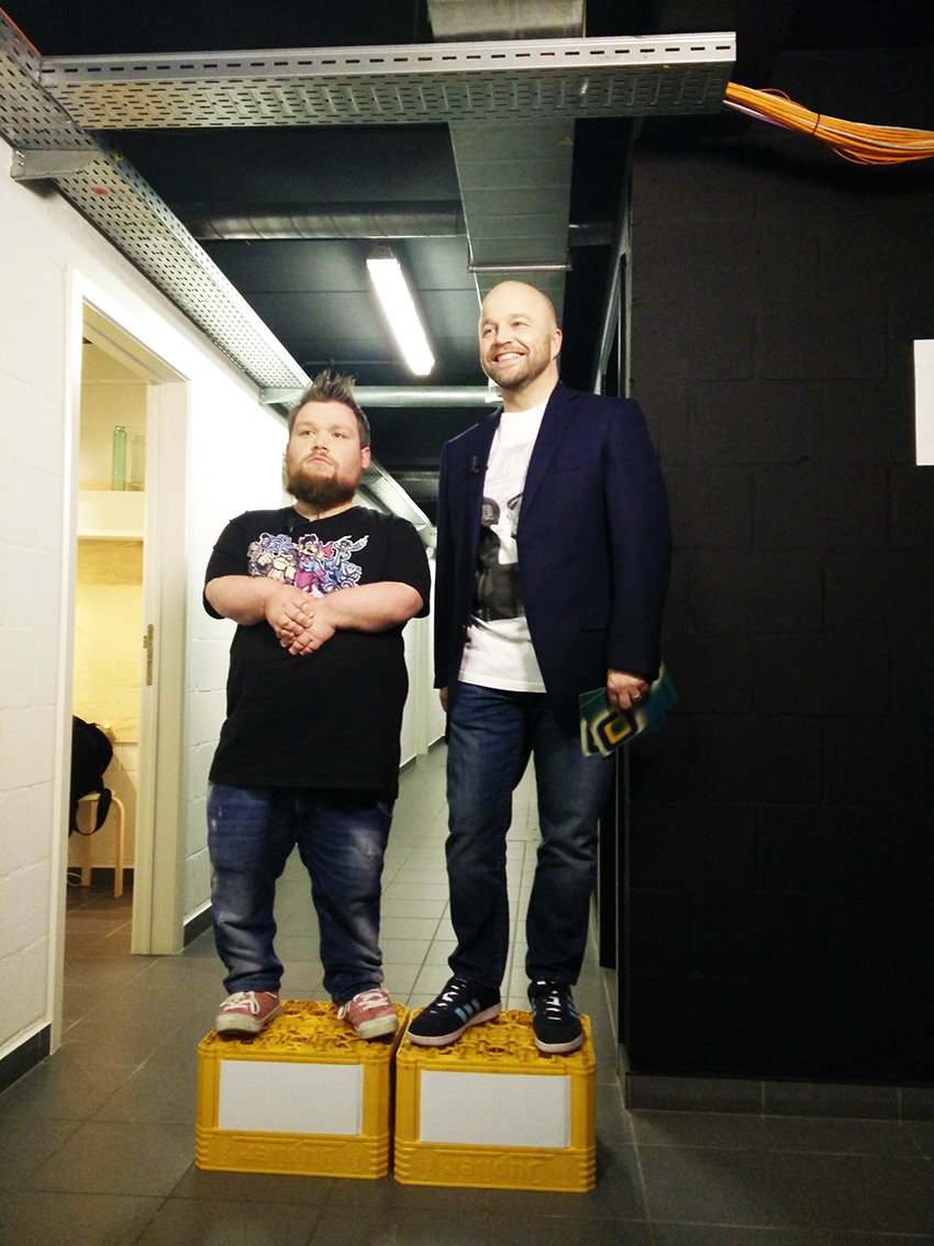 Sven is voor één keer niet de kleinste van de bende! 😏 <a href="/VTMBesteKijkers/">Beste Kijkers</a>, morgen uitzonderlijk om 21u15 bij <a href="/VTM/">VTM</a>.