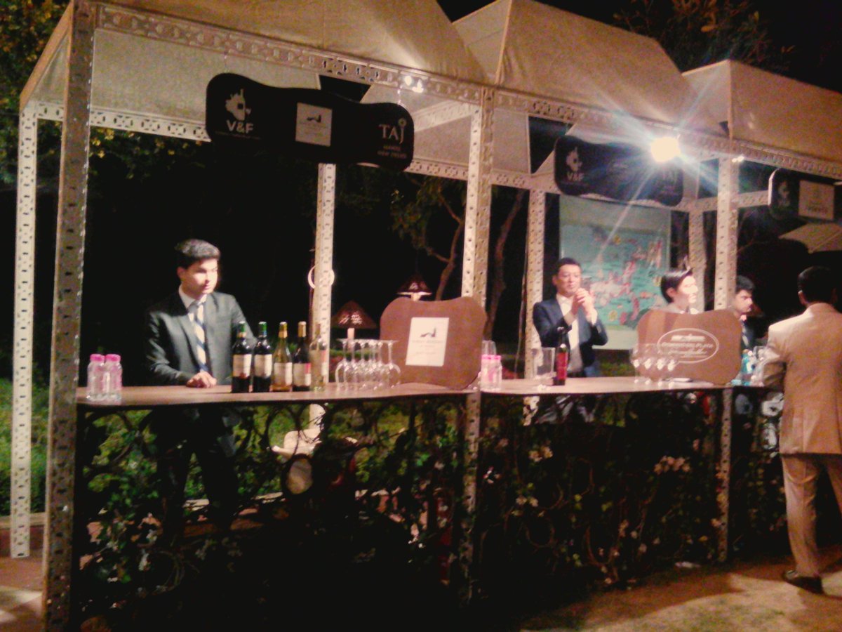 TajMahalHotel's tweet photo. An evening to remember from the #IVFEx2016 that took place over last 2 days at @TajMahalHotel. #Wine all the way! https://t.co/hcGAqK4bl6