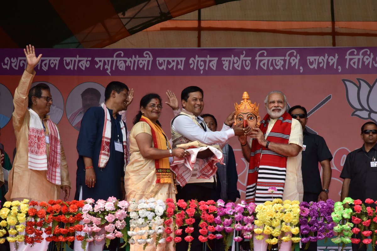 Having worked closely with <a href="/sarbanandsonwal/">Sarbananda Sonowal</a>, I can say that he will lead Assam in an exemplary manner.