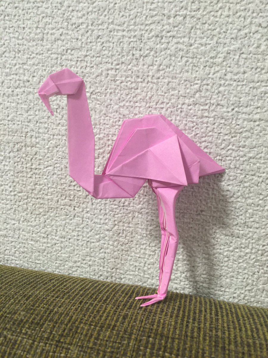 折り紙職人 折り紙フラミンゴ Origami Flamingo xcm Origami Paper Folded By Me 折り紙作品 T Co Ezofcwjh2f 折り紙職人 折り紙フラミンゴ Origami Flamingo xcm Origami Paper Folded By Me 折り紙作品 T Co Ezofcwjh2f