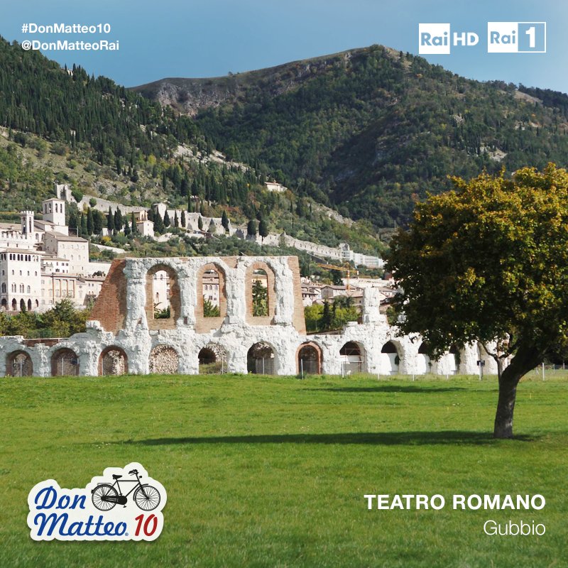 DonMatteoRai's tweet photo. Lo splendido Teatro Romano di Gubbio merita una gita pasquale. 
Qualche info ☞ https://t.co/7MC1AXFO8K
#DonMatteo10 https://t.co/KEUwTJDnpy