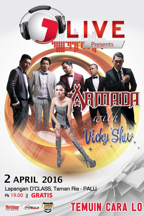 Temuin Cara Lo!! <a href="/JAZY_LIVE/">J_LIVE</a> w/ <a href="/band_Armada/">ARMADA Band from Indonesia</a> &amp; <a href="/VickyShu/">vicky shu</a> l 2 April'16 l Lap. D'Class - Taman Ria, Palu l GRATIS