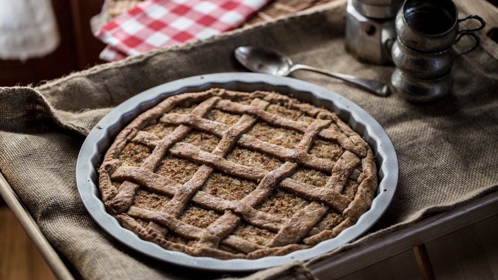 chefberia's tweet photo. Per la #pasqua vi propongo la mia #ricetta della #pastiera #vegan! https://t.co/S5Z6G8zNyn https://t.co/kN8JCv2hcM