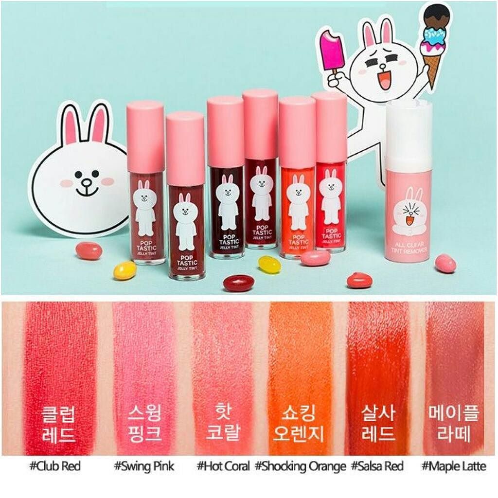 MISSHA X LINE FRIENDS POP TASTIC JELLY TINT

IDR 145K

Lip tint jelly (teksturnya nggak se… ift.tt/1pCPaAI