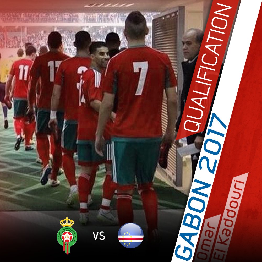 OEKaddouri's tweet photo. #CapVertMaroc #Gabon2017 #AllezLion https://t.co/2AhYk1gcqH
