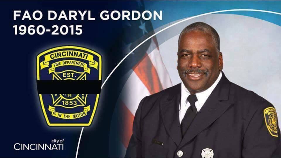 Ohio_pro_ffs's tweet photo. One year ago, the Cincinnati FD & @IAFFLocal48 lost Daryl Gordon. Today we pause to honor his sacrifice. #CFDGordon https://t.co/9rGUf8xh7a