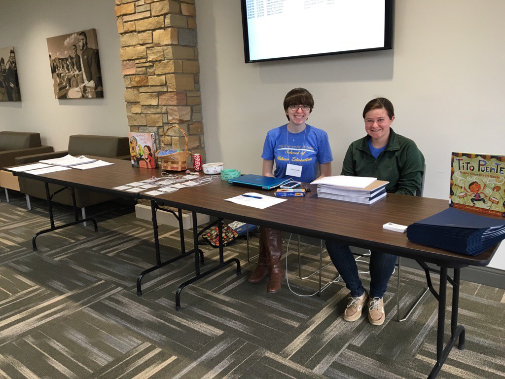drpeggylisenbee's tweet photo. @utulsa #teachELL #KDP we are ready to host the KDP Regional ELL Workshop this morning!! @drpeggylisenbee https://t.co/Jdw3lmnoZb