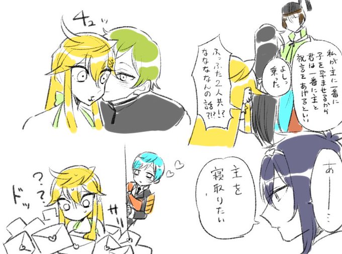 刀剣乱舞アニメ化のtwitterイラスト検索結果