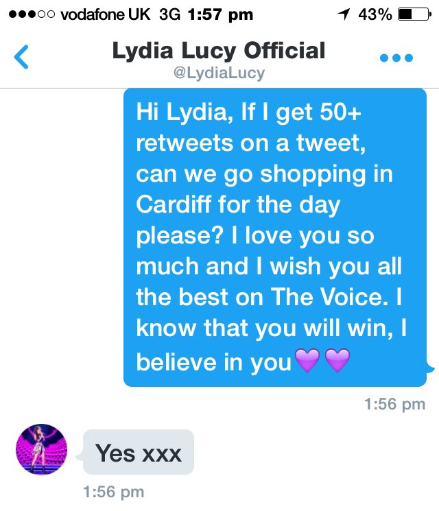 libmarie_'s tweet photo. @LydiaLucy said If I get 50+ retweets on this tweet, we can go shopping in Cardiff for the day! 

PLEASE RETWEET!!💙💙 https://t.co/p40rTlH6Mp