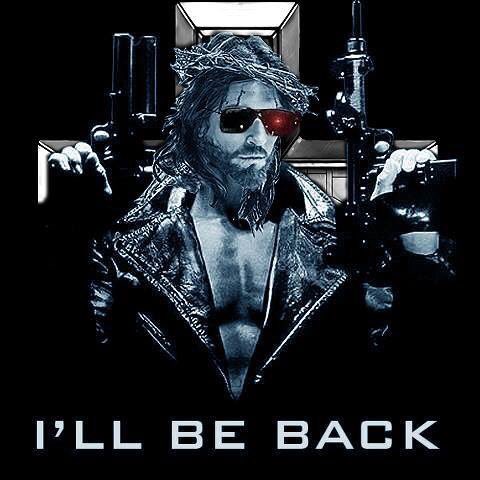 Shrednek's tweet photo. #TerminatorJesus https://t.co/zCP9t1BbAl