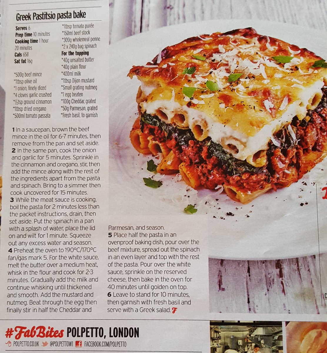 TrayCWoo's tweet photo. Having a go at this bad boy tonight! #greekpastitsiopastabake #easterfeaster #fabbites #pastabake #greekpastitsio https://t.co/1u4eZE2fhv