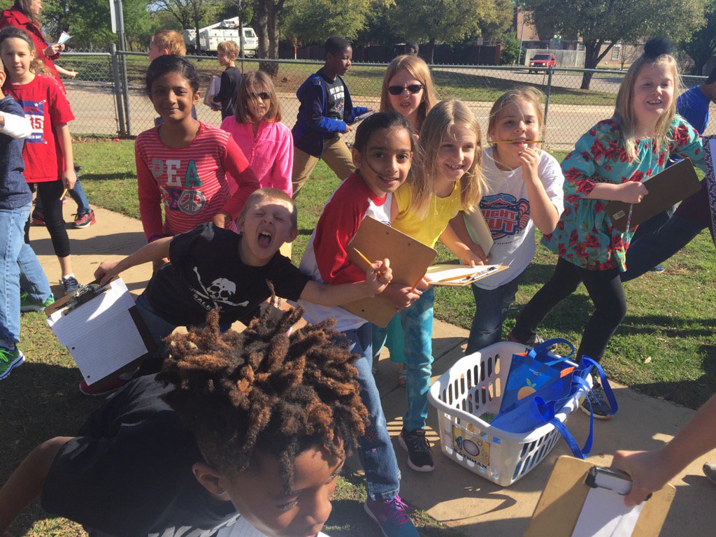 GESKathman's tweet photo. They could hardly wait to race to their Math Egg Hunt! #GESshineon https://t.co/vCvsZISB4Q