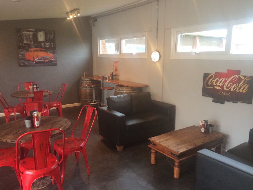 TimGolder's tweet image. Just over 2 hours until opening and were nearly ready!!! #fresh #local #diner #dawlish #dawlishwarren #devon