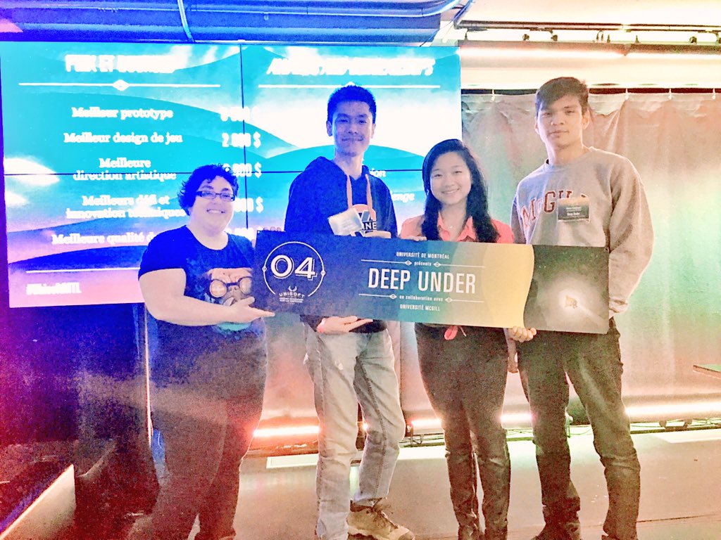 xoeyz's tweet photo. 3 months went by so fast! I learned a lot &amp; I am so grateful for #UbisoftMTL - I had so much fun! Congrats to all 🎉 https://t.co/ad4AxgaIGj