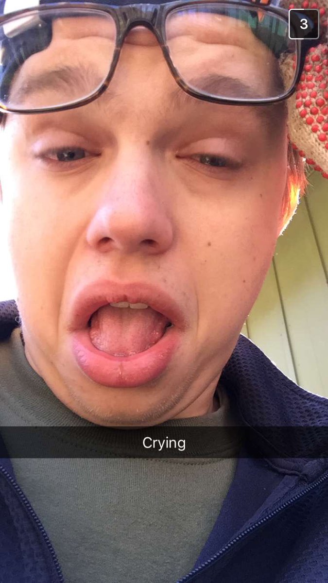 collcoon's tweet image. How i feel about spring break being over and going back to school on monday