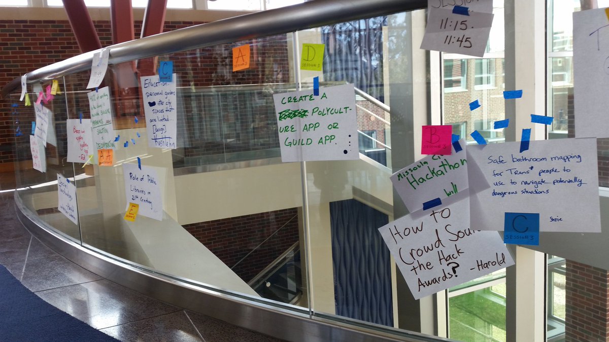 hajush's tweet photo. #MSOHack #OpenSpace breakout sessions. Civic Hackathon to solve social issues. https://t.co/3dlXTIXeeK