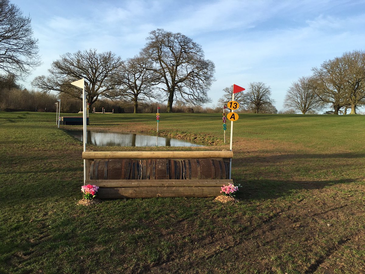 stud_upsall's tweet photo. Course walk done! Can't wait for 1st of the season @LandSEventing @TheSecretMagpie #eventing #stallions #TSM https://t.co/y2luBri0f3
