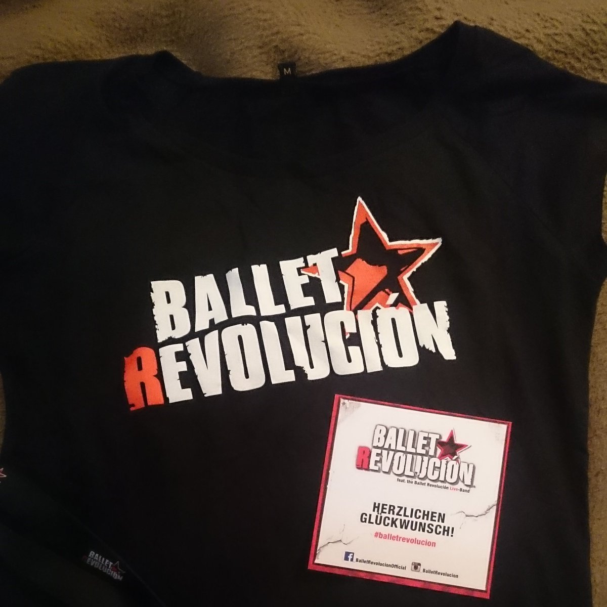 Mein Gewinn von Ballet Revolucion 😊 danke 😊