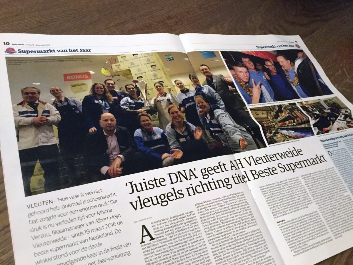 Het goud is binnen bij <a href="/AHVleuterweide/">AH Vleuterweide</a>! #TeamVanGoud #VloeibaarGoud deze week in de @distrifood met #Warsteiner