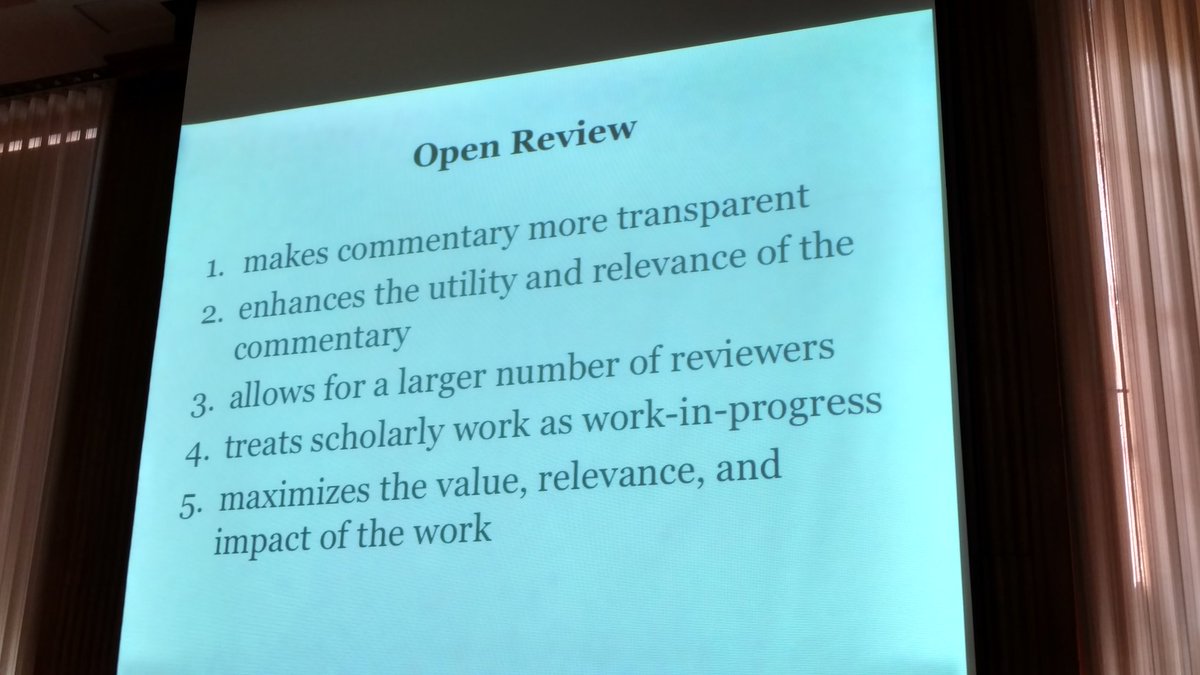 katelaity's tweet photo. The case for open review: recognising scholarship as a work in progress #digbrit @muellerale https://t.co/y45ChCNMtv