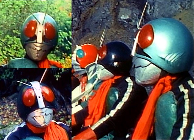 仮面ライダーストロンガ―」第38、39話に、登場したダブルライダー。 1