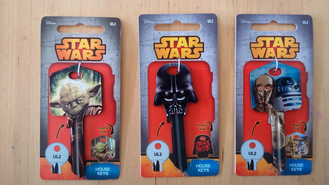HavlinsLocks's tweet photo. "Do not underestimate the power of the (lock)sith"
NEW! Star Wars key blanks now in stock at Havlins! https://t.co/9yQo9h0Y2x