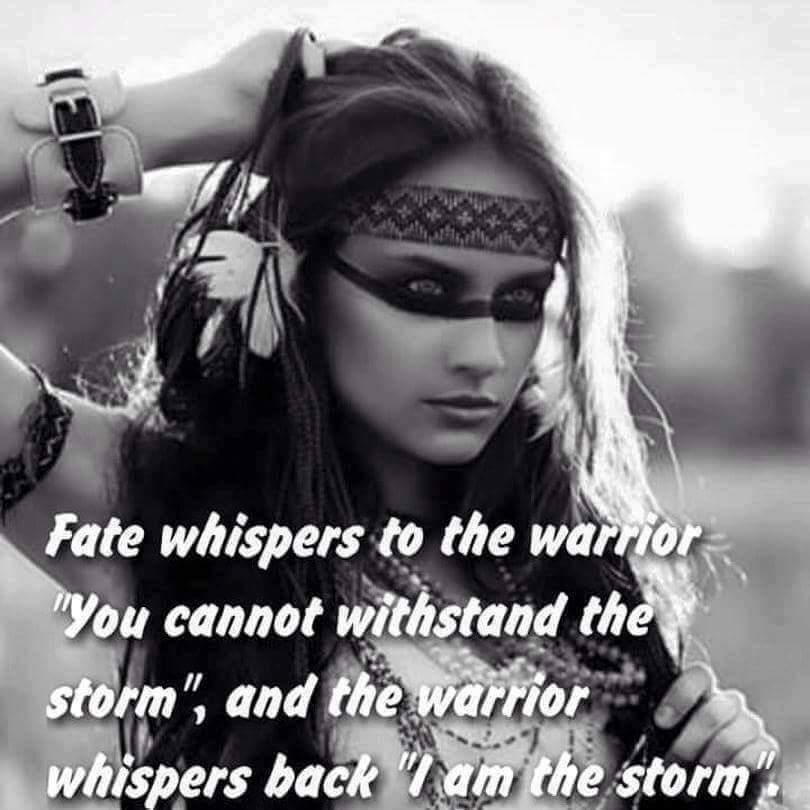 Be the storm....