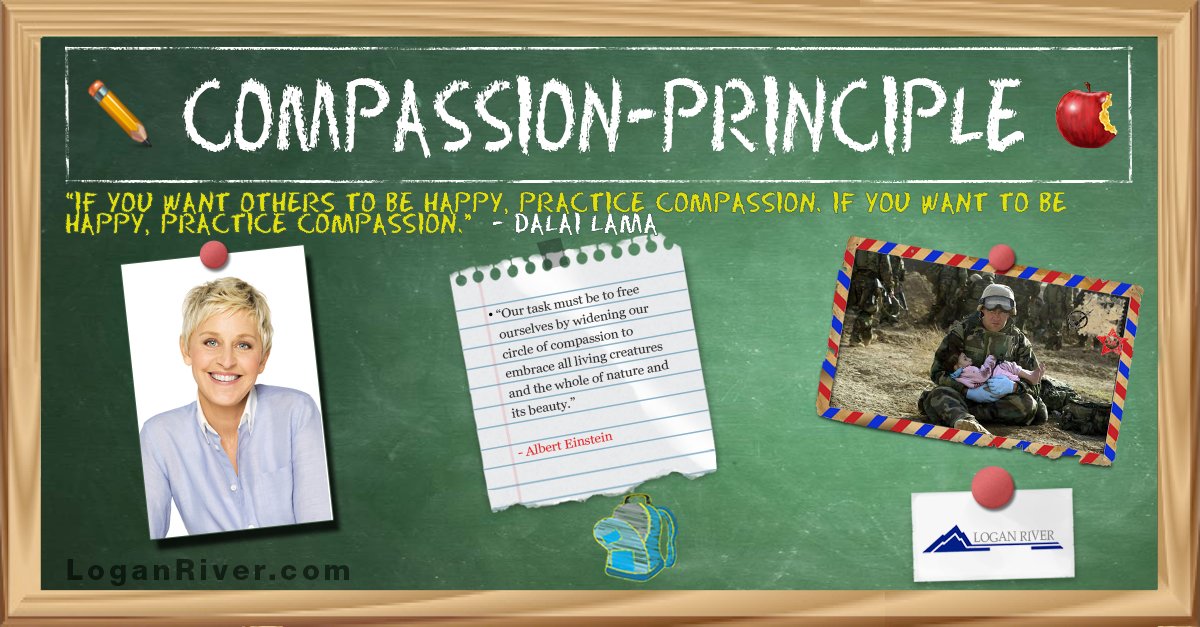 We need to free ourselves by widening our circle of compassion. #LoganRiverAcademy ow.ly/TIYdv