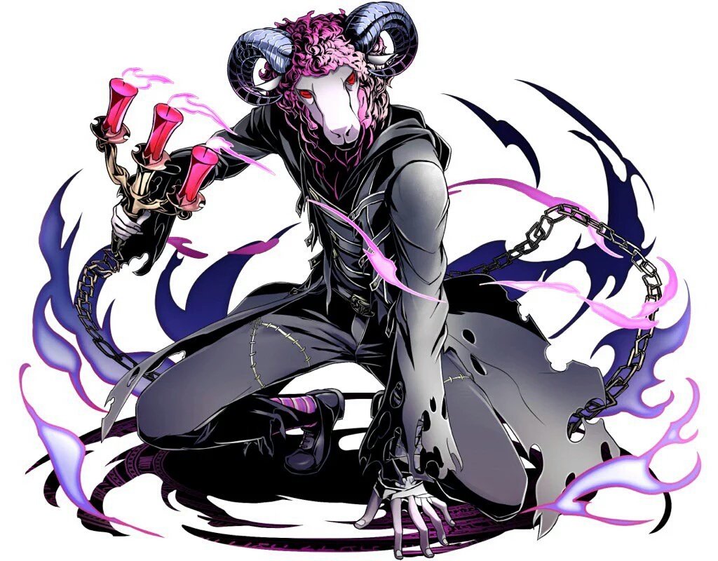 Wasabinatya また 同じエジプト神に羊頭のクヌム神ってのがいて そのクヌム神がアモンの魂なんじゃないかっていう説もあるのだとか ちなみにクヌム神の角は今は絶滅してしまった品種の羊が元になっており 水平の伸びていたとか T Co