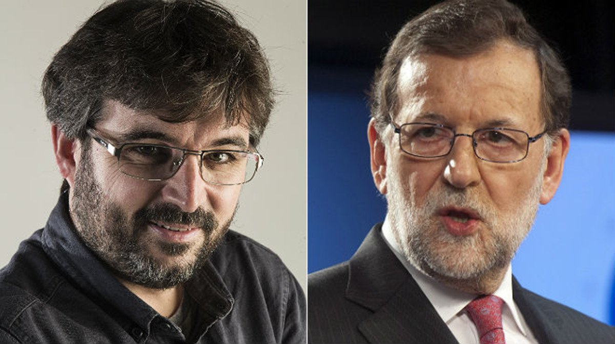 elperiodico's tweet photo. El cara a cara más esperado: @jordievole entrevistará a @marianorajoy en #Salvados https://t.co/4x6J1dCMwM #3abril https://t.co/raq1Fn9Z7b