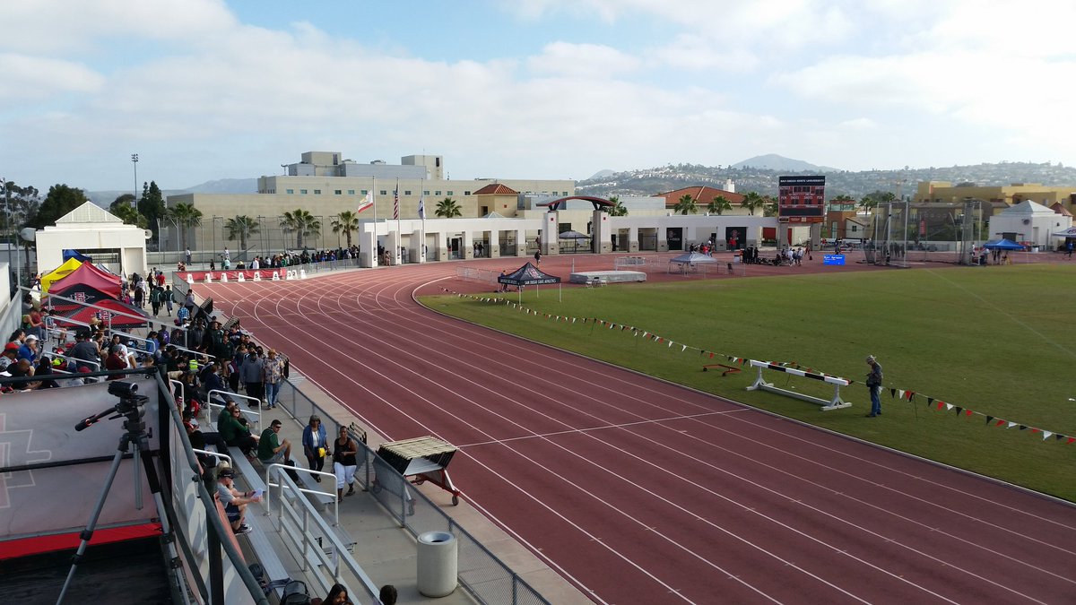 donalpearce's tweet photo. More track &amp; field action today at the Aztec Invitational #DyeStatCAL #RunnerSpace #AztecTrack https://t.co/u33RXFvl0v
