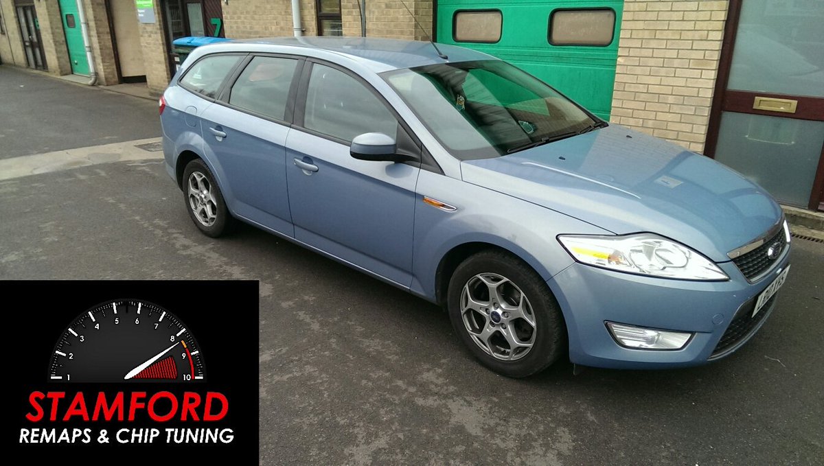 Ford Mondeo 2.0 tdci in for an economy remap.