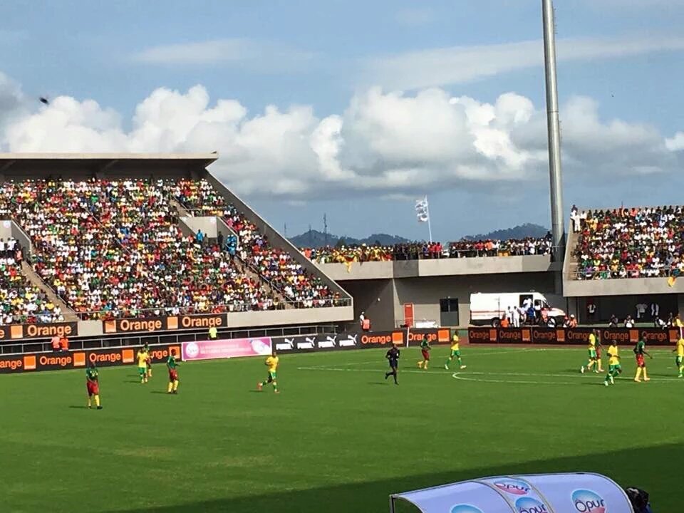 ThisIsCameroon's tweet photo. #CMRvsSA: Scores 2:2
#AFCONQualifiers #SSFootball #AFCON2017 https://t.co/ee97jkMOs1