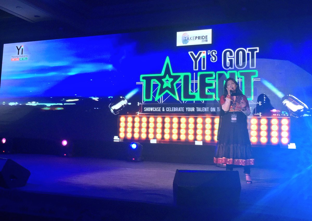 YiTweets's tweet image. WOW! #YisGotTalent Real &amp;amp; Serious! #YoungIndians singing beautifully at da talent show! #takePRIDE #YiNationalSummit