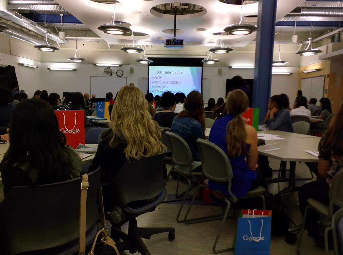 kzgodi's tweet photo. Women TechMaker's Conference at Santa Monica Community College #WTM16 #GDGLA https://t.co/x0cnZXyGhp