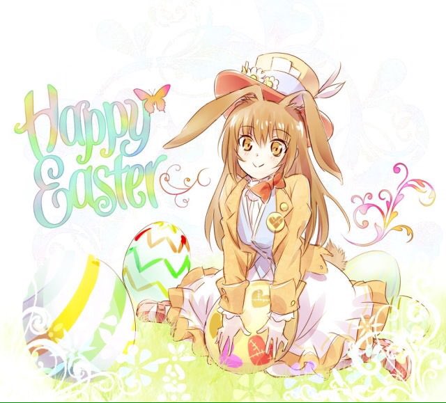 "Ah! It's Easter already? Oh well! Happy Easter, everyone!!!" // pic: x.com/mojojoj27827860