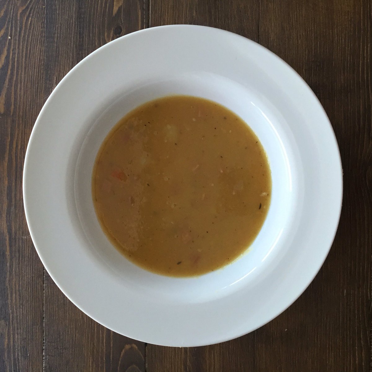 Our Split Pea soup is sort of like Easter in a bowl; peas, potatoes, and ham. It's also gluten, and dairy free.