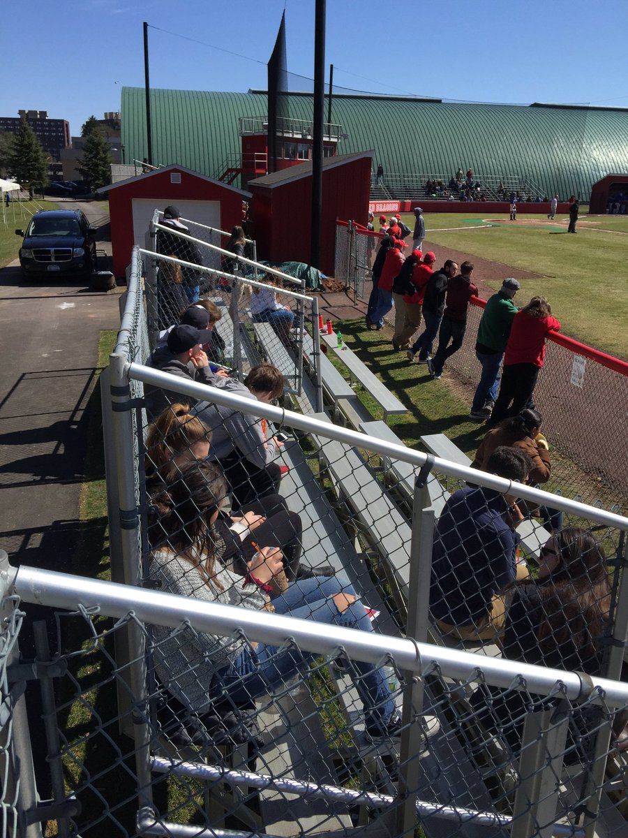 timbo10027's tweet photo. Spectators enjoying the game and weather #spm335 #sunnyday https://t.co/ZHA9E7m83x