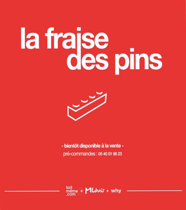 24 mars 2016
whyarchitecture offre la première 'Fraise des pins' à Francine Fort.
#arcenreve #Bordeaux