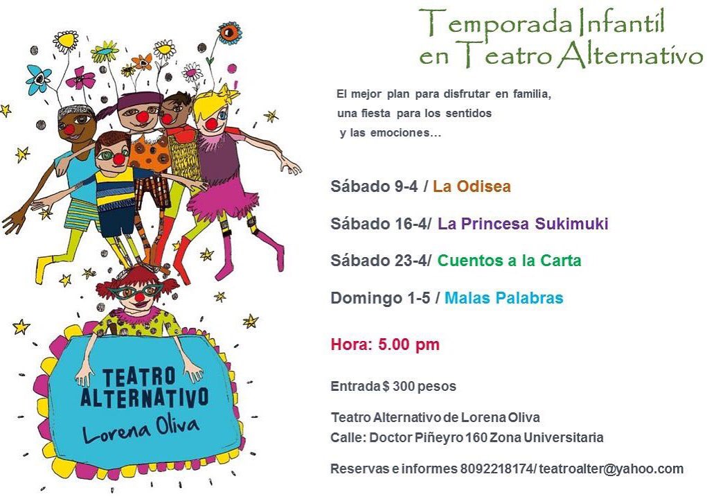 TeatroAlter's tweet photo. Preparando la casa para la Temporada Teatral Infantil https://t.co/rF12iInbka