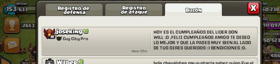 Wilberfx33's tweet photo. Gracias por el saludo José uno de mis mejores colideres @clashconmiguel @AnikiloGamer @SaanQueen @LuisFer6421 https://t.co/lWfXh1X485