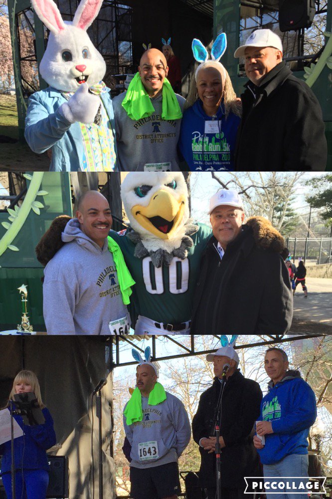 SenTonyWilliams's tweet photo. Great cause! Good times at the #Phillyrabbitrun @DASethWilliams https://t.co/2Hj78HZRkI