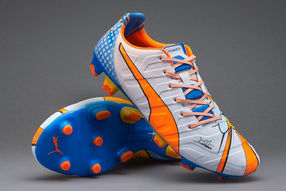 maarc1989's tweet photo. Puma evoPOWER Graphic Pop - Blanco/Naranja/Azul eléctrico #ModFVPA @pumafootball https://t.co/MQ6SYE3WX4