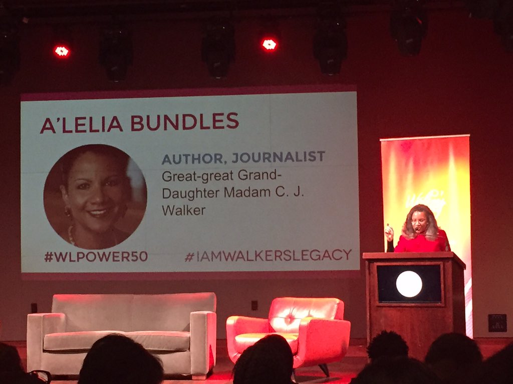 MBDANatlDir's tweet photo. Great, great, granddaughter of Madam C.J. Walker #WLPower50 https://t.co/22GHojtWvi