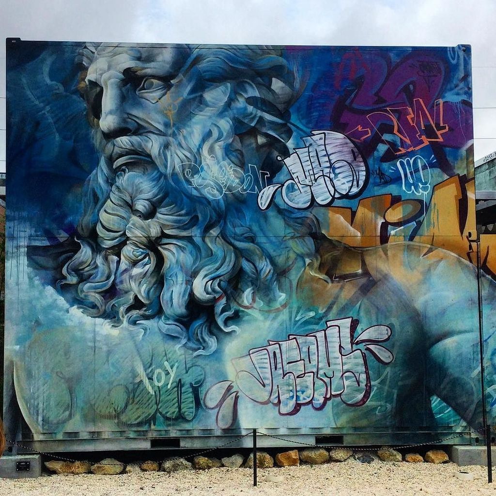 StArtEverywhere's tweet photo. ⚡️Graff x GreekGods ⚡️
Amazing mural by @pichiavo for #wallsofchange at #wynwoodwalls in #miami. Felt like I was in… https://t.co/3WqEKhXJxw