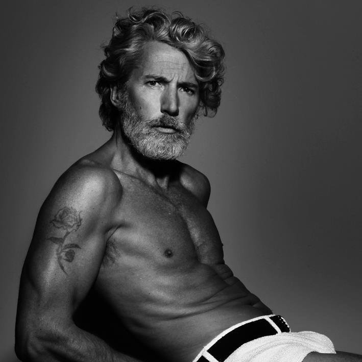 Nitsi's tweet photo. @SantinoHassell @MeganErickson_ Here's another silver fox #BeardSaturday https://t.co/UrEljcNIEq